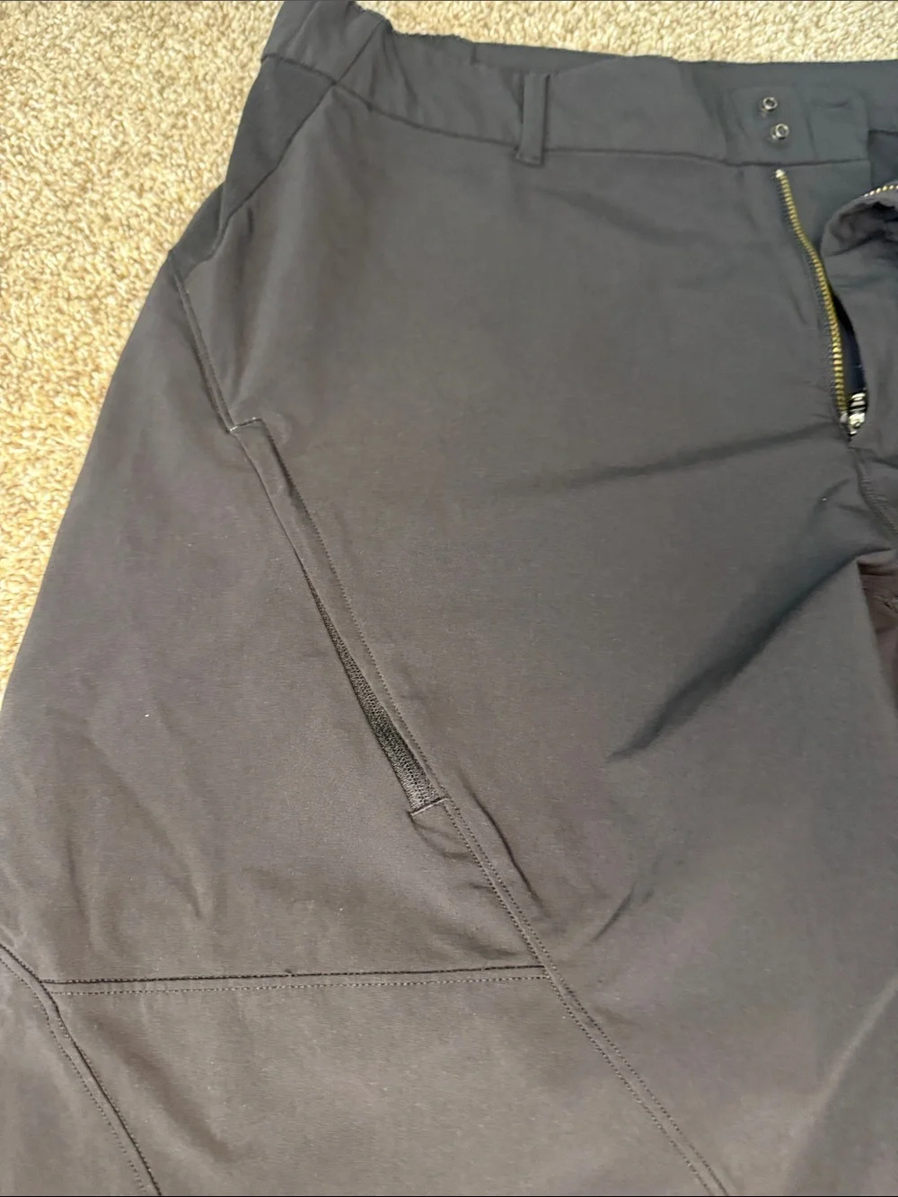 lululemon athletica Men's Black Athletic Shorts